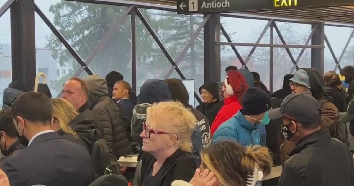 Bay Area commuters recall chaos during windy storm
