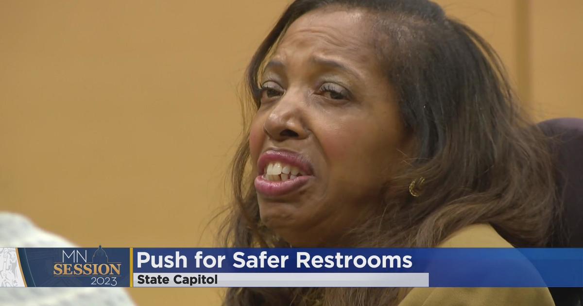 Linda Hood pushes for safer public restrooms CBS Minnesota