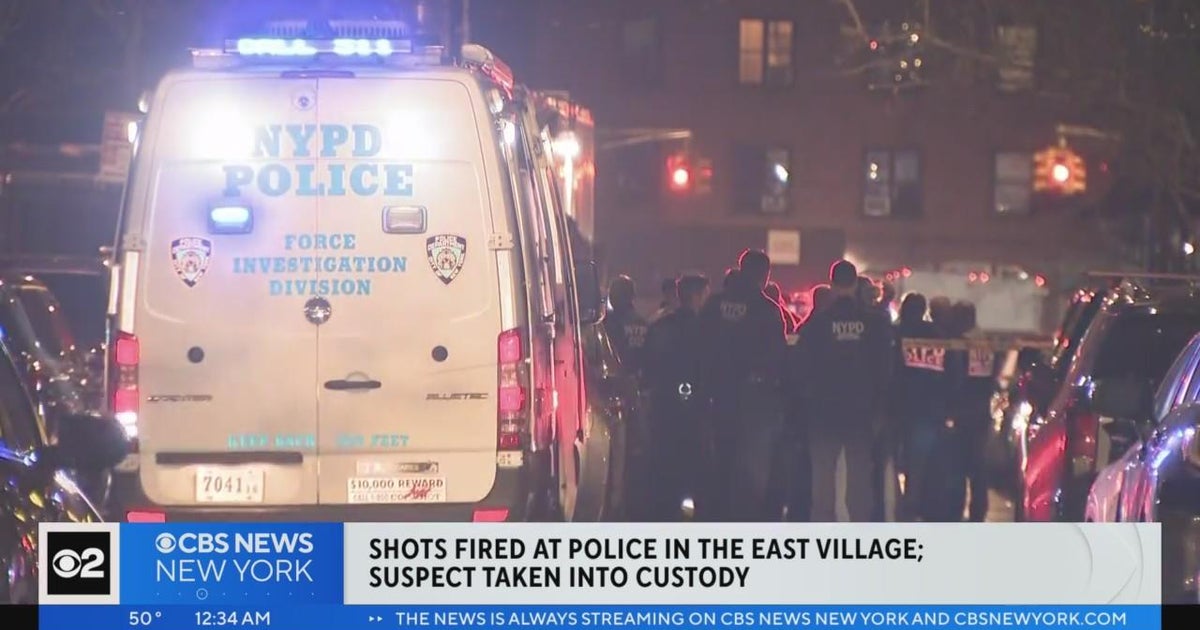 Police open fire on suspect in East Village - CBS New York