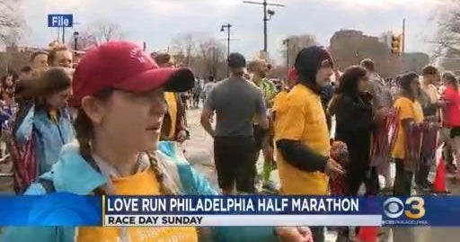 7th annual Love Run Philly to close several roads CBS Philadelphia