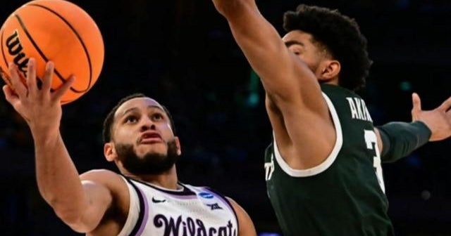 Gonzaga and Kansas State advance to Elite 8 after wild night of college