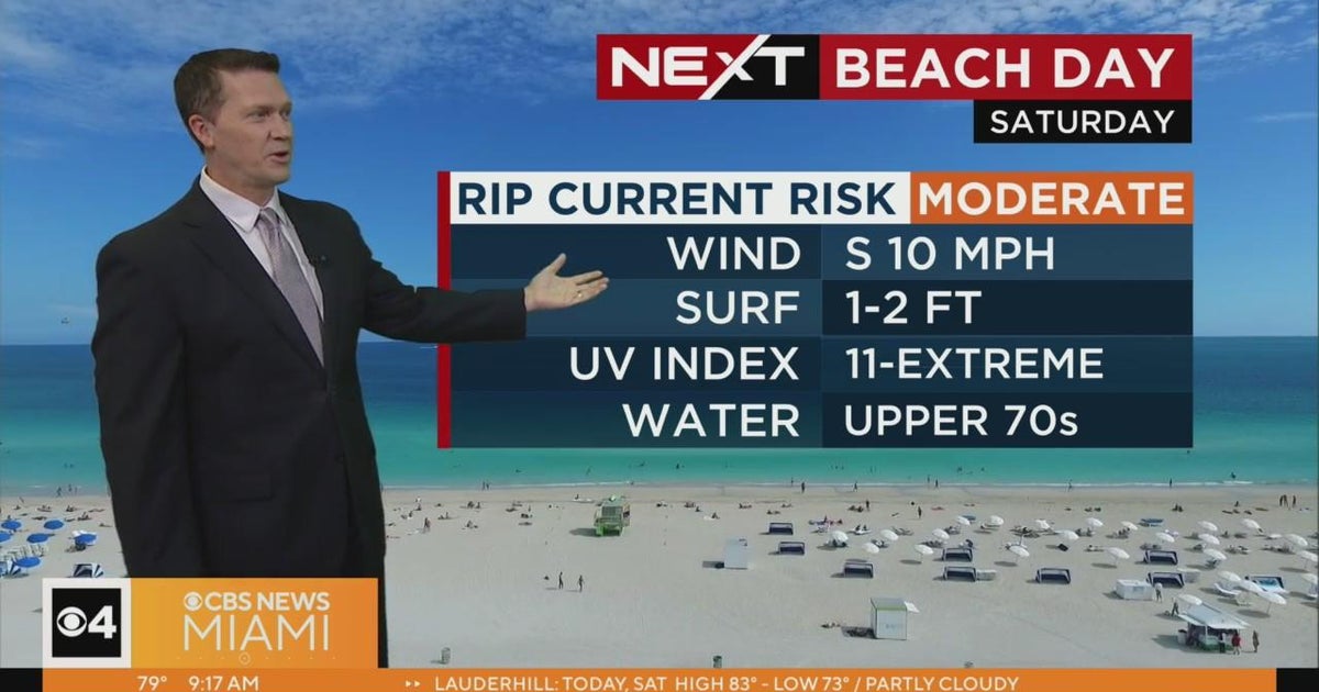 Weekend Forecast: Possible Showers - CBS Miami