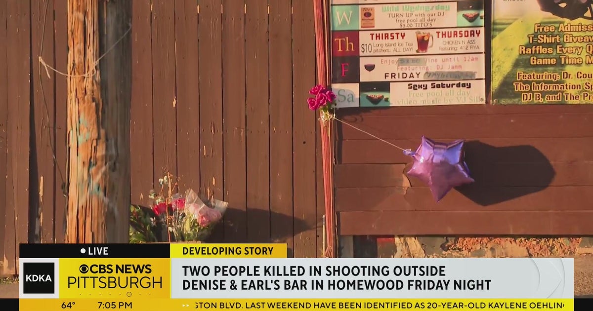 2 killed in shooting outside Homewood bar - CBS Pittsburgh