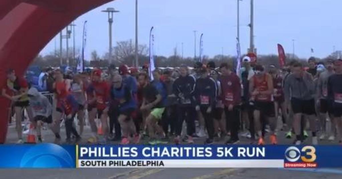 Phillies 5k charity run at Citizens Bank Park CBS Philadelphia