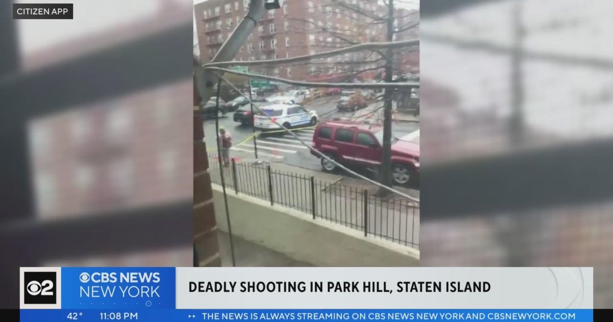 Police seek gunman in deadly Staten Island shooting CBS New York