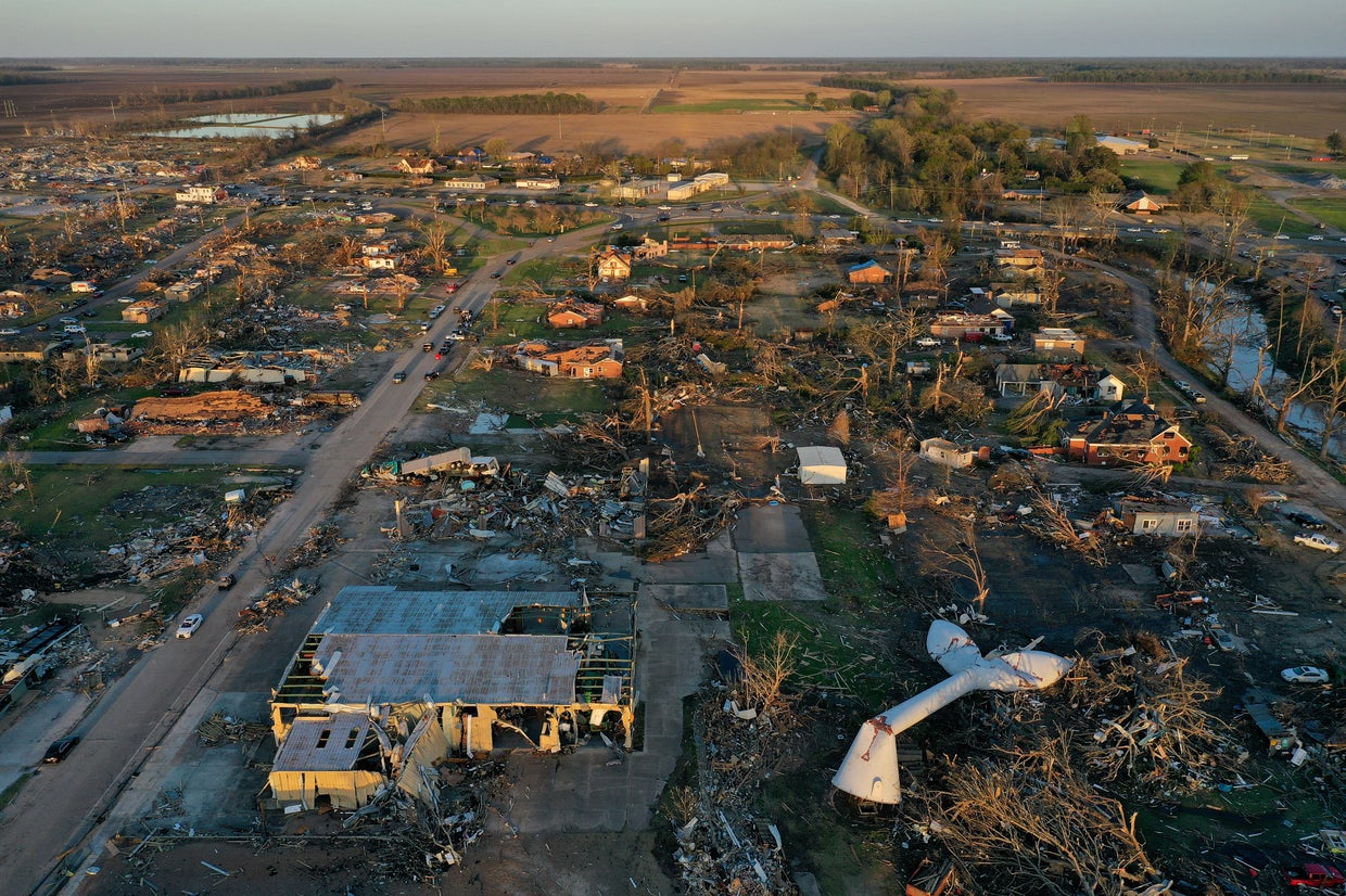 At least 26 dead after tornado causes destruction across Mississippi ...