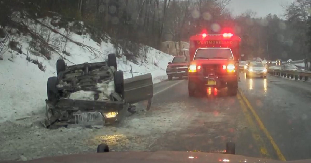 1 hurt in road rage crash in New Hampshire - CBS Boston