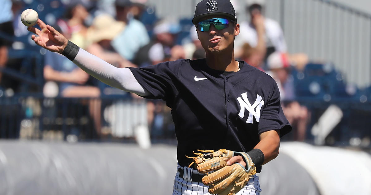 Rookie Anthony Volpe wins Yankees' starting shortstop job - CBS New York