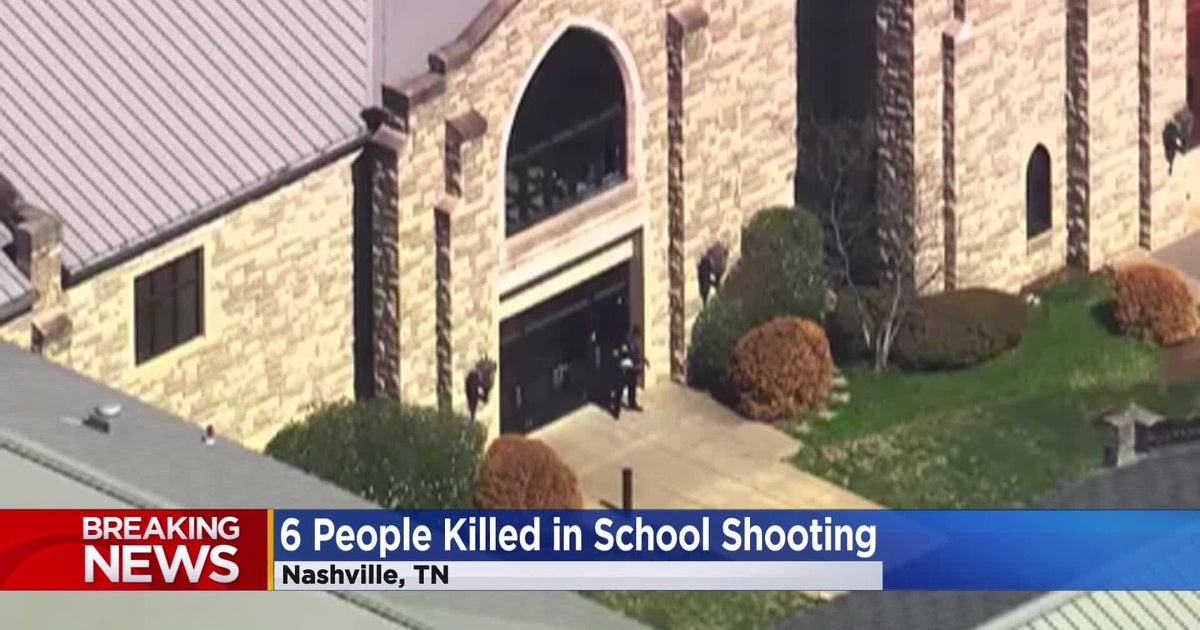 Female suspect shoots, kills 6 in Nashville school shooting - CBS Minnesota