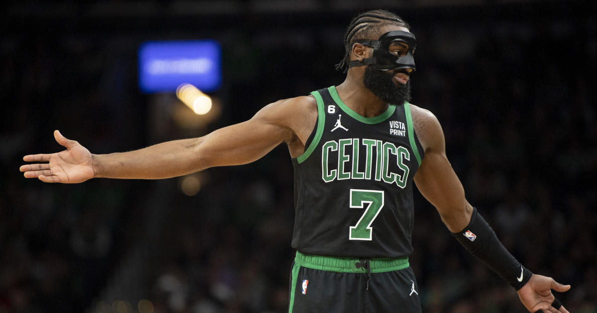Why is Jalen Brown allowed to wear a Black face mask? : r/nba