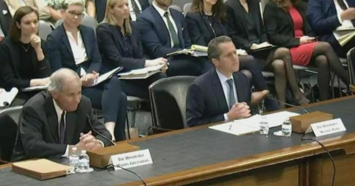 Senate Committee Holds Hearing On Banking Crisis - CBS News