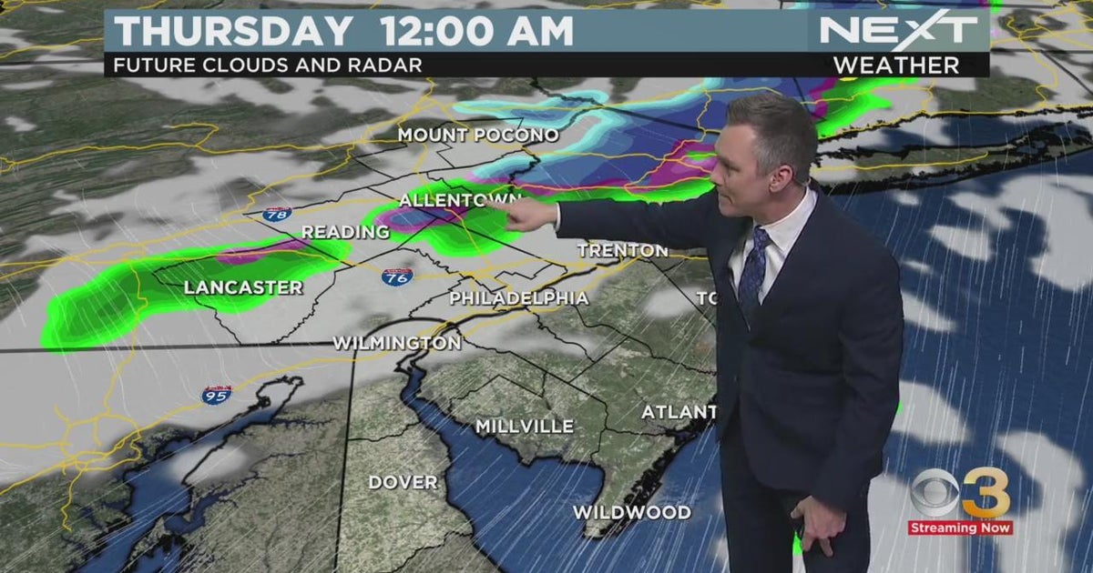NEXT Weather: First 70° day ahead - CBS Philadelphia