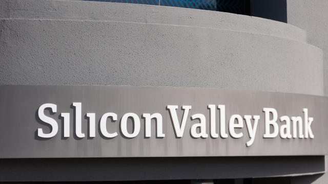 Silicon Valley Bank's headquarters is seen in Santa Clara, California, after the federal government intervened following the bank's collapse, on March 13, 2023. 