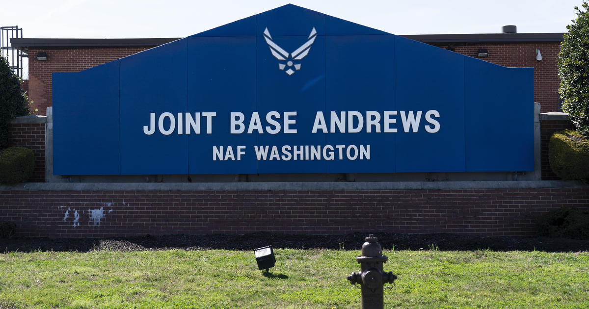 Joint Base Andrews on lockdown amid reports of an armed intruder