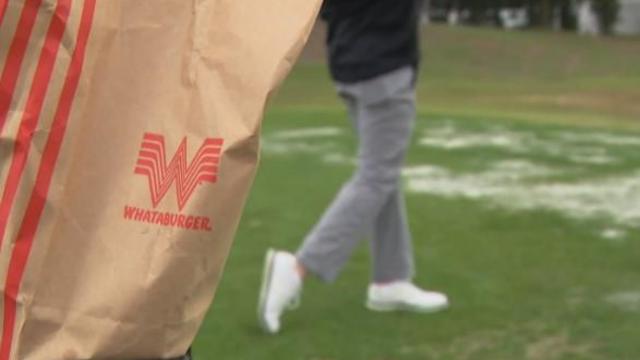 North Texas teen Carson James headed to the Masters, but not without his Whataburger 
