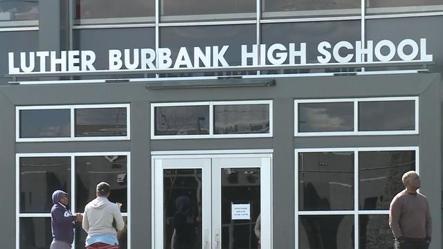 Lockdown at Luther Burbank High School has been lifted following a large fight 