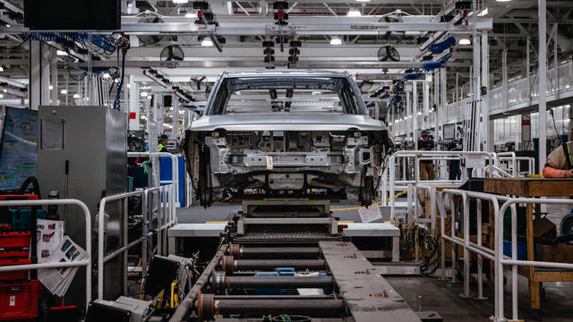 Rivian's EV Factory, Constrained by Chips, Is Off to Slow Start 