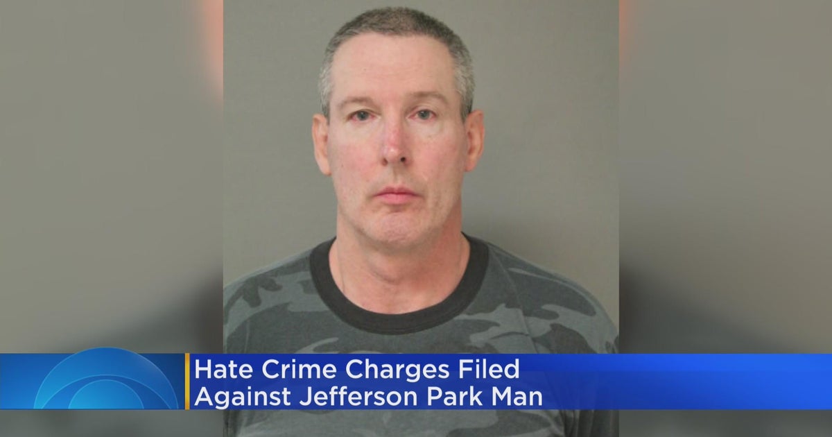 Hate crime charges filed against Jefferson Park man CBS Chicago