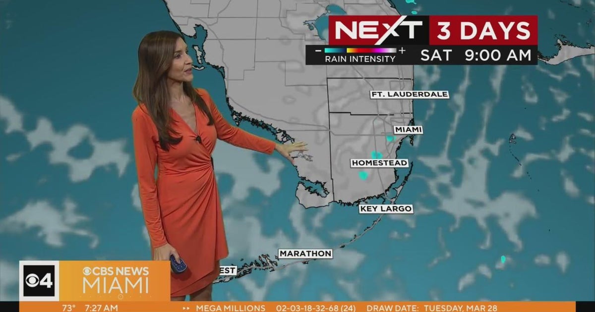 NEXT Weather forecast for Friday 3/31/2023 7AM - CBS Miami