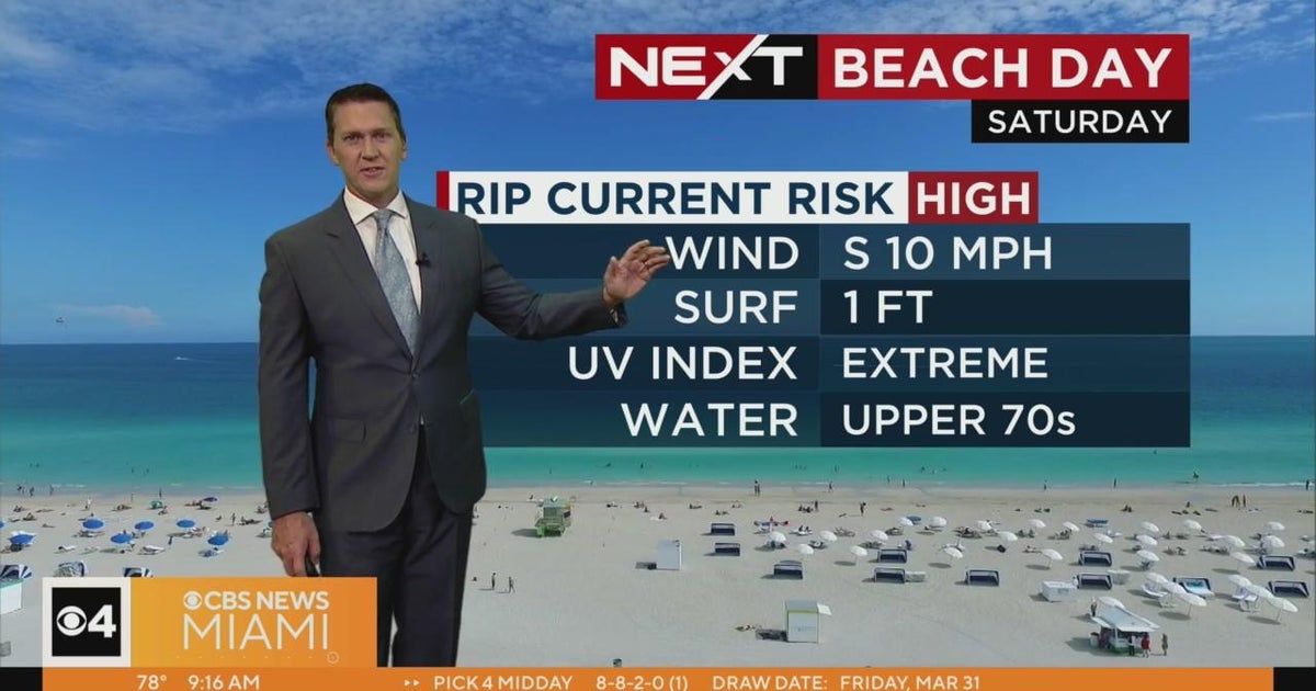 Weekend Forecast: Possible Showers - CBS Miami