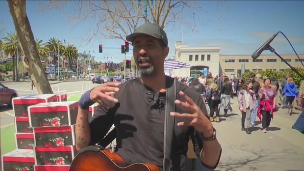 SF street musician Marc Coleman 