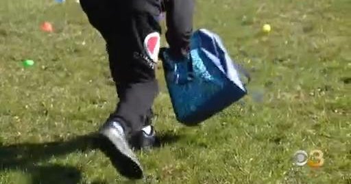 Egg hunt held in Burlington County for children with disabilities - CBS ...