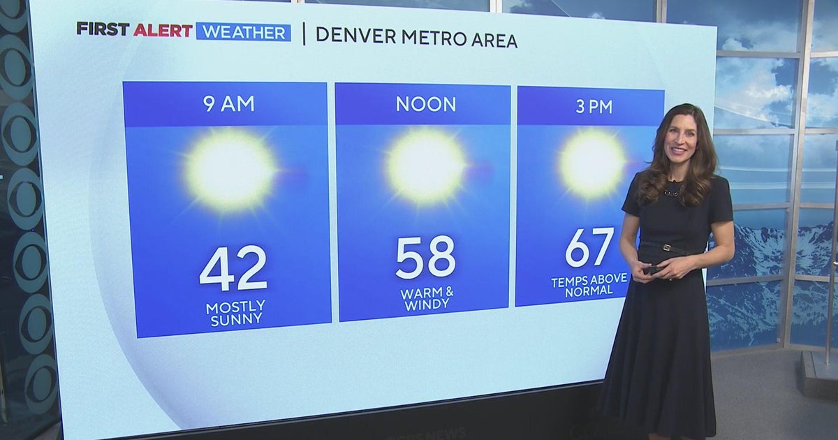 Colorado Weather: High fire danger continues ahead of snow - CBS Colorado