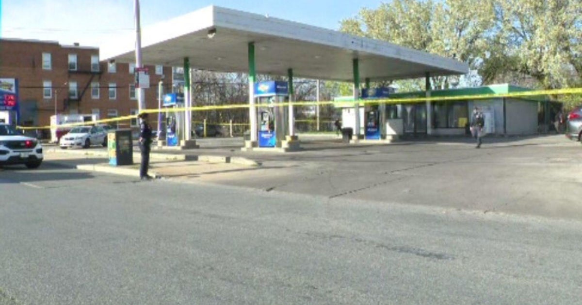 Police investigating three shot outside Northwest Baltimore gas station