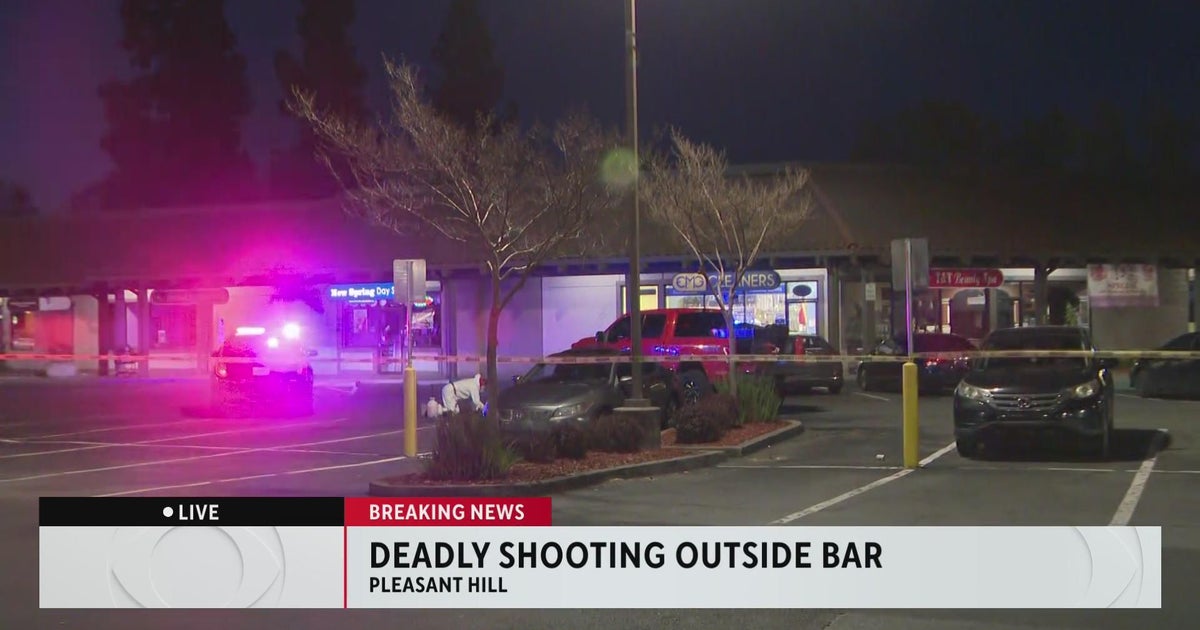 1 killed in fatal late night shooting outside Pleasant Hill bar - CBS ...