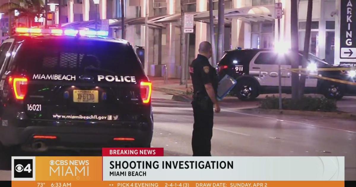 Man shot on Miami Beach - CBS Miami