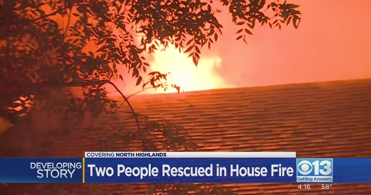 Latest on North Highlands house fire that saw 2 people rescued