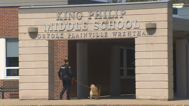 King Philip Middle school police 