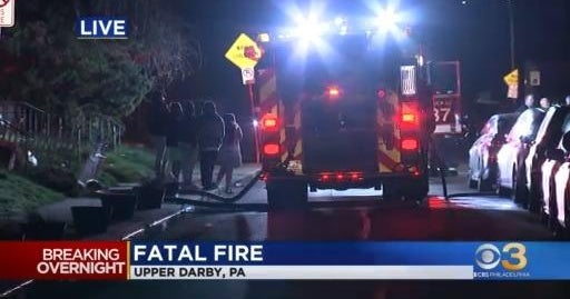 1 killed in Upper Darby house fire - CBS Philadelphia