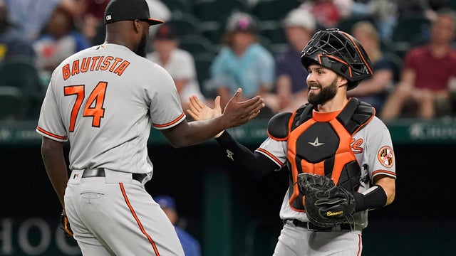 Orioles Rangers Baseball 