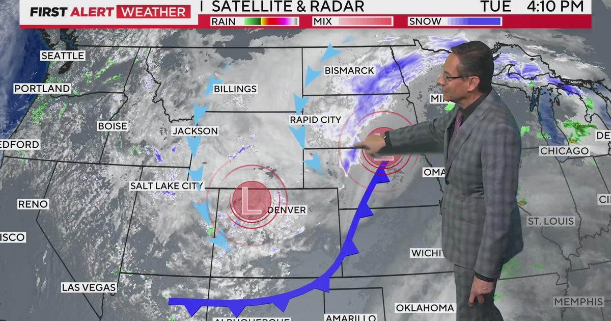 A little more snow and cold before extended warm up - CBS Colorado