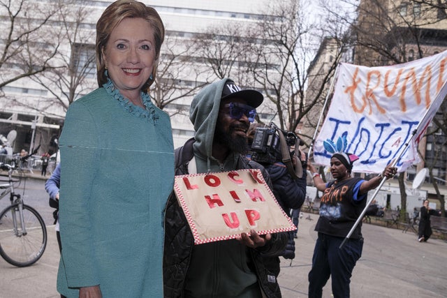 Former US President Donald Trump Attends Court For Arraignment 