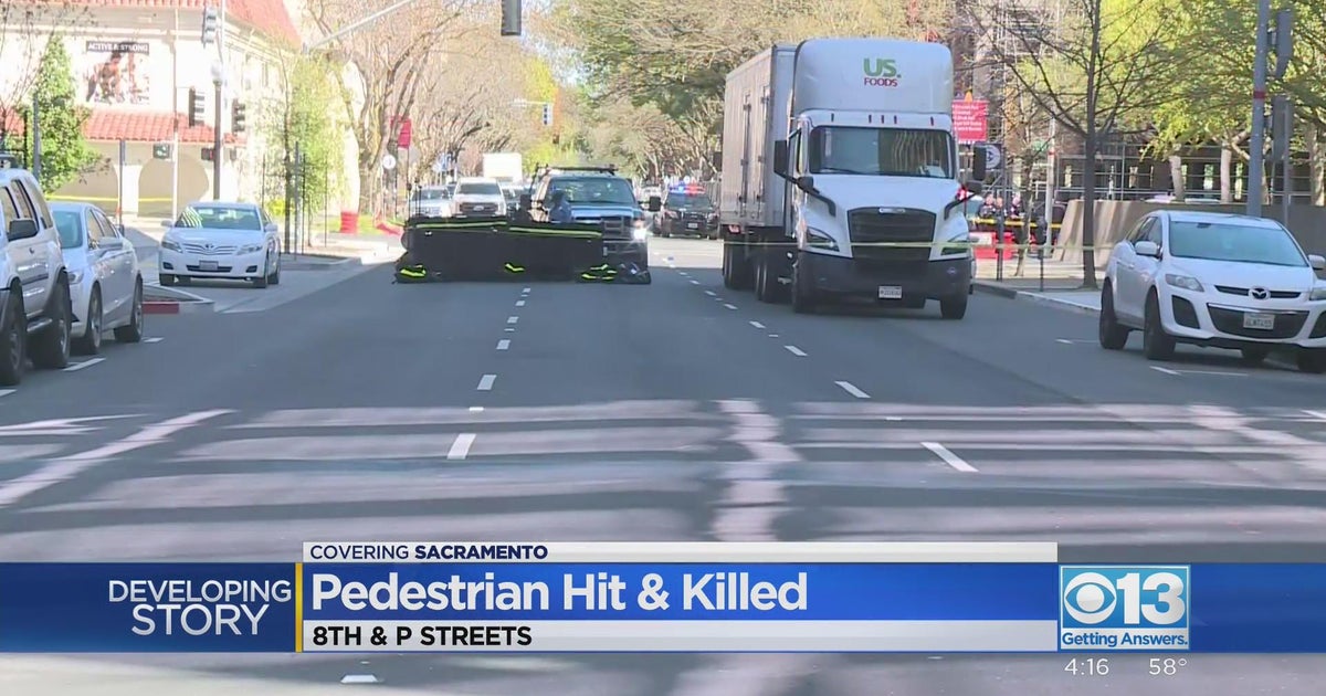 Pedestrian killed by vehicle in downtown Sacramento