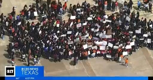 North Texas students participate in nationwide gun control walkout ...