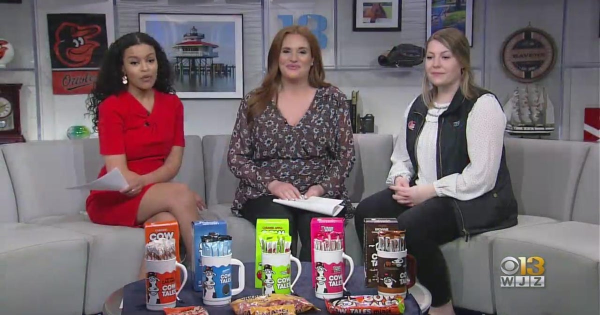 National Caramel Day with Goetze Candy Company CBS Baltimore