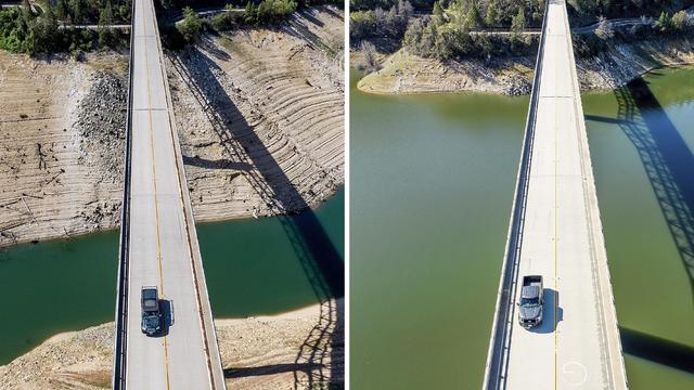 California Drought Refilled Reservoirs 