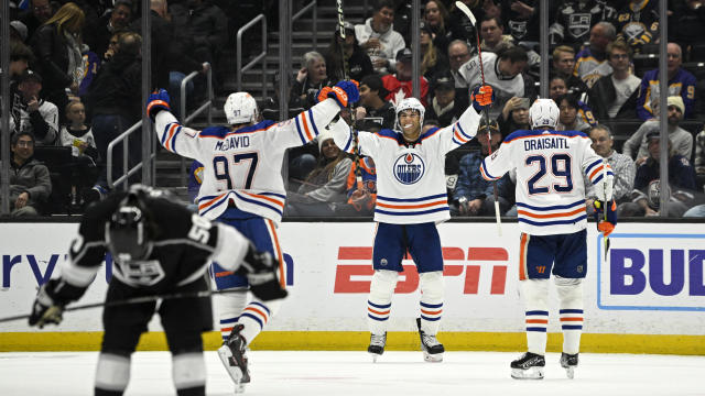 Oilers Kings Hockey 