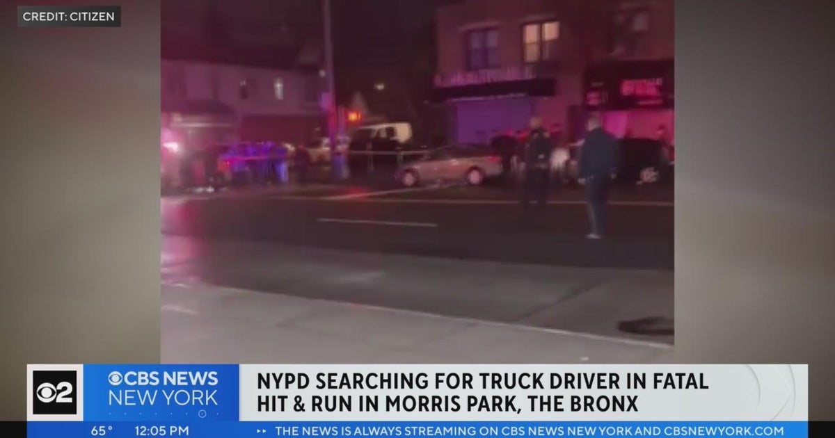 Deadly hit-and-run overnight in the Bronx - CBS New York