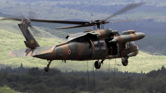 Japan Army Helicopter 