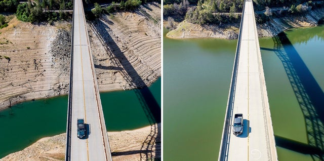 California Drought Refilled Reservoirs 