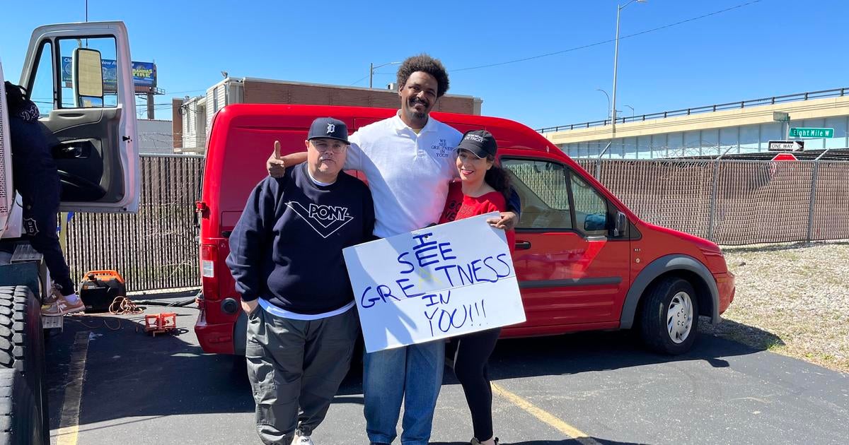 Semi-truck gifted to Detroit man to help spread