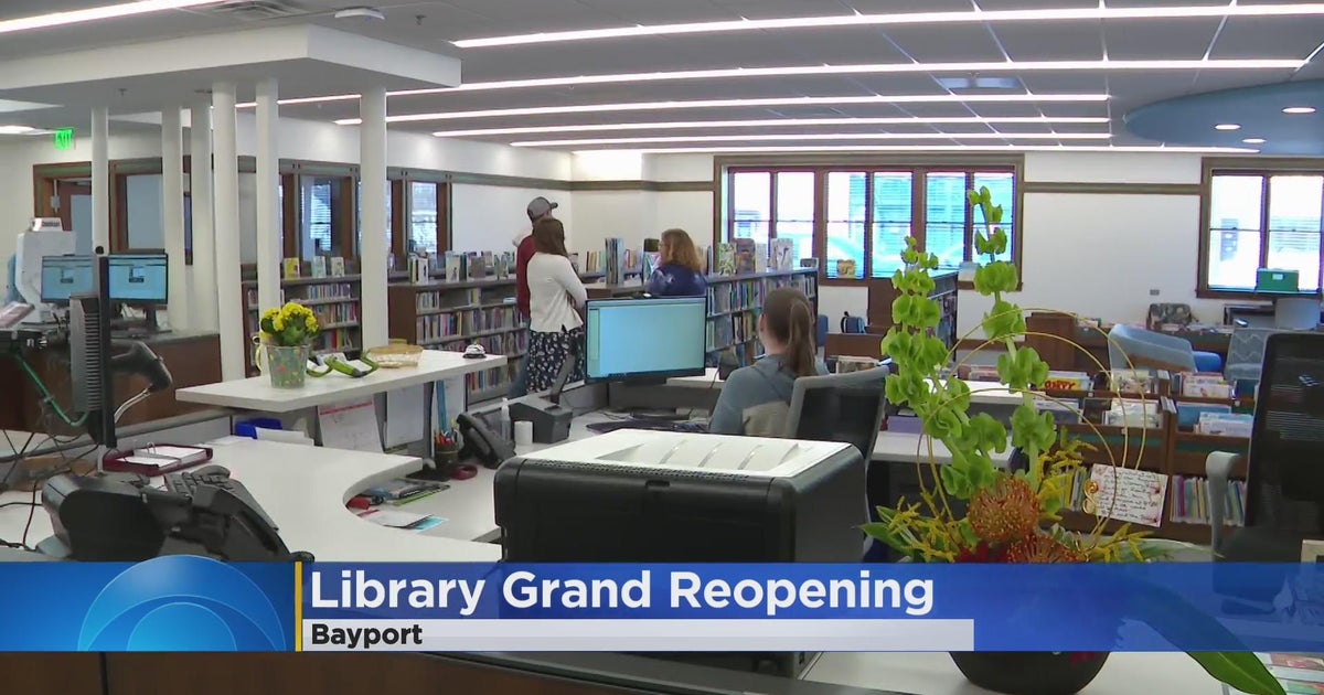 Bayport Public Library reopens after renovations CBS Minnesota