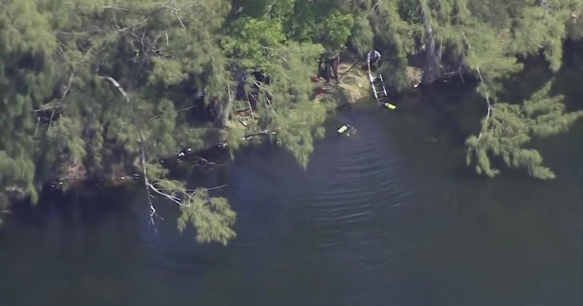 Twin brothers die after being pulled from NW Miami-Dade lake - CBS Miami