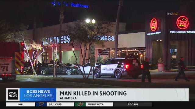 Emergency lights on a police car flashing 