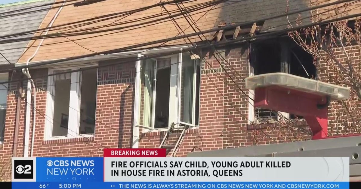 Child and young adult killed in Queens house fire - CBS New York