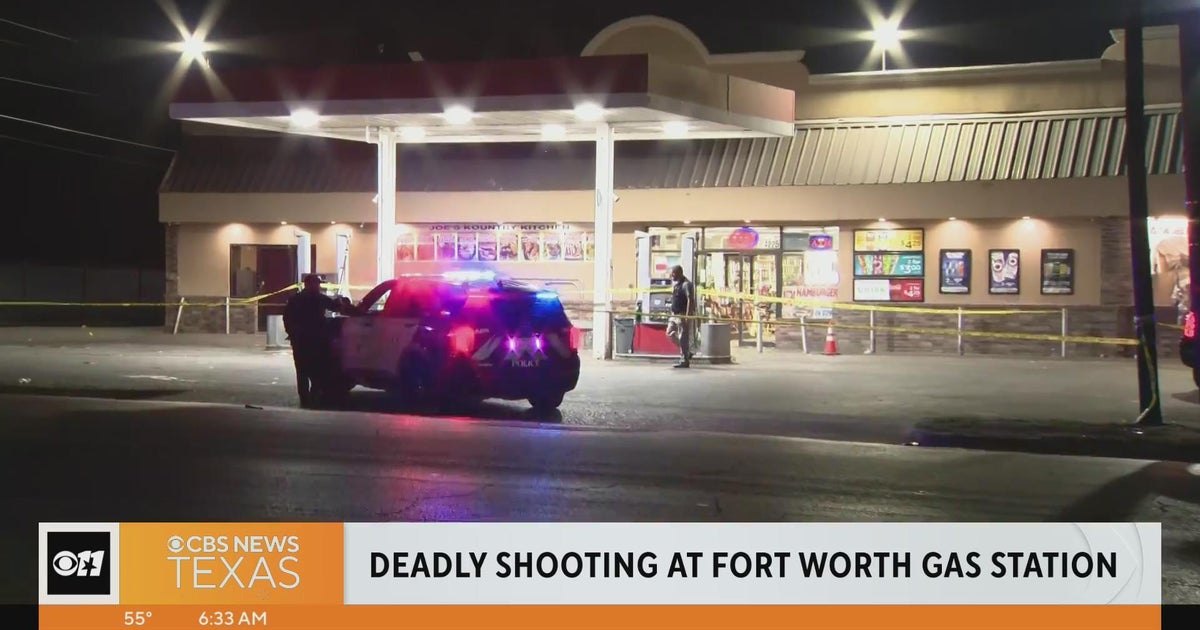 1 dead, 2 injured in triple shooting at Fort Worth gas station - CBS Texas